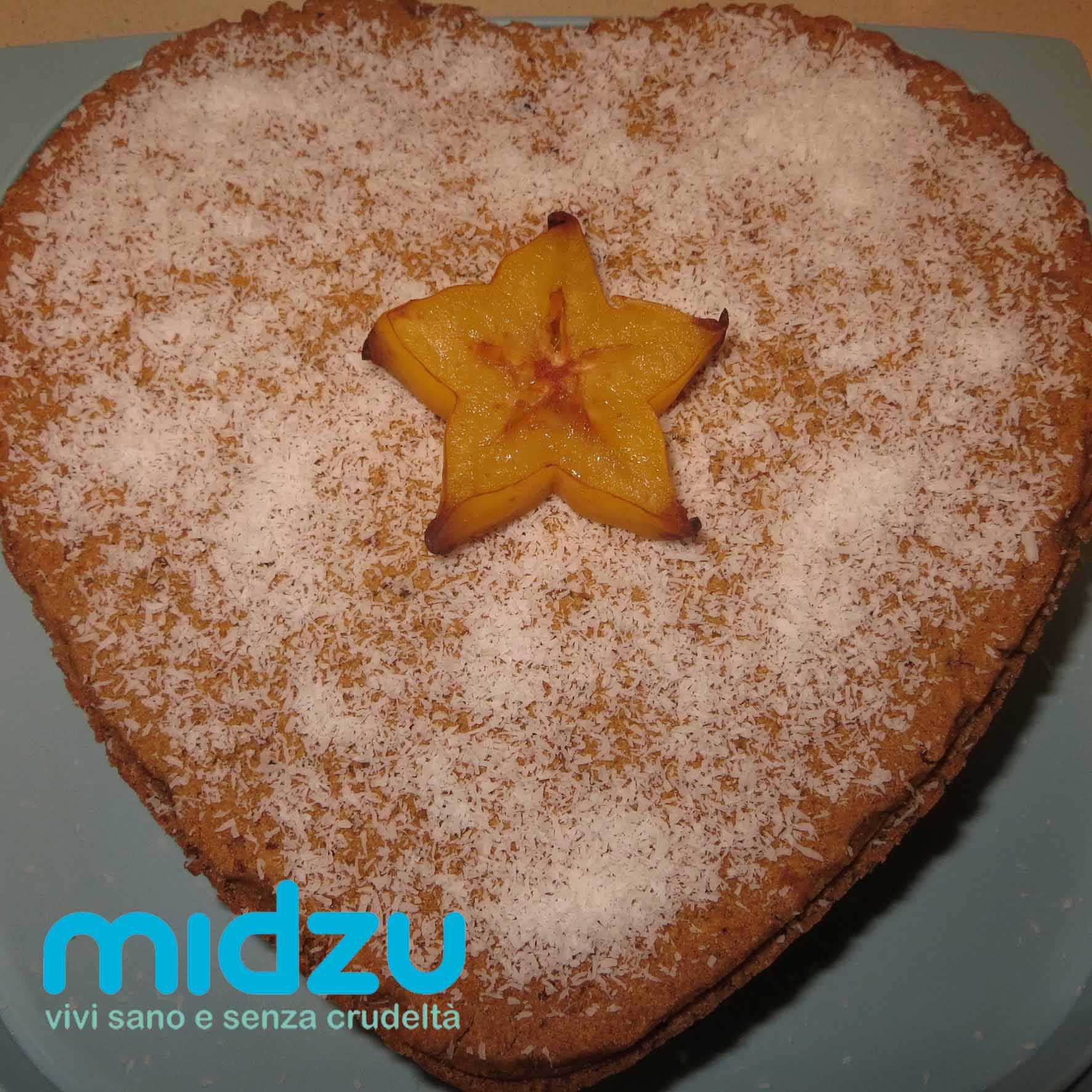 Torta mango e cocco