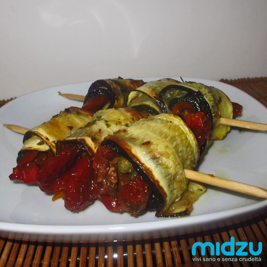 Involtini di zucchine